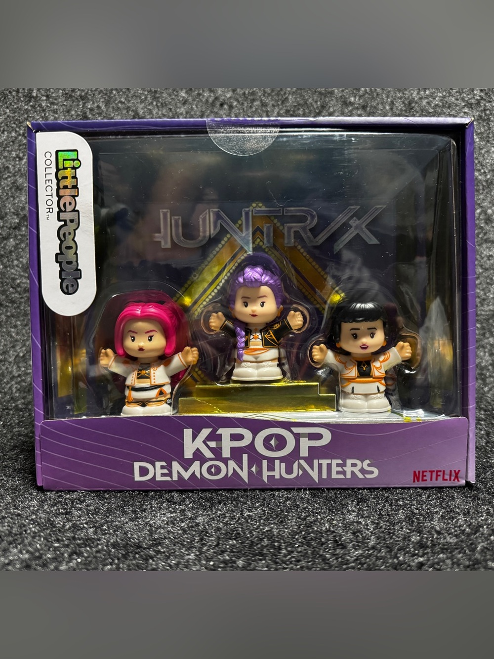 KPop Demon Hunters Little People HUNTR/X Set NIB